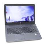 HP ZBook 15 G3 Laptop: CAD, Core i7, 256GB SSD, 16GB RAM, NVIDIA, Warranty, VAT - GreenGreen Store