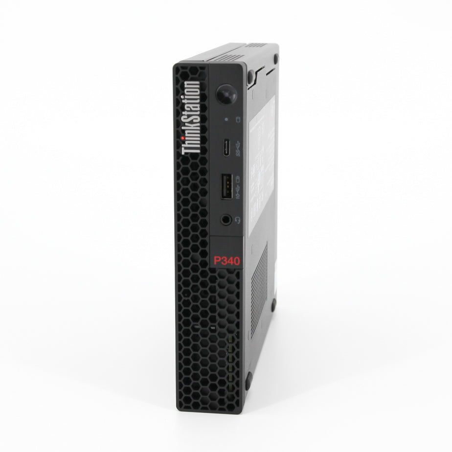 Lenovo ThinkStation P340 Tiny PC: 10th Gen Core i9-10900T 512GB 16GB RAM, NVIDIA - GreenGreenStoreUK