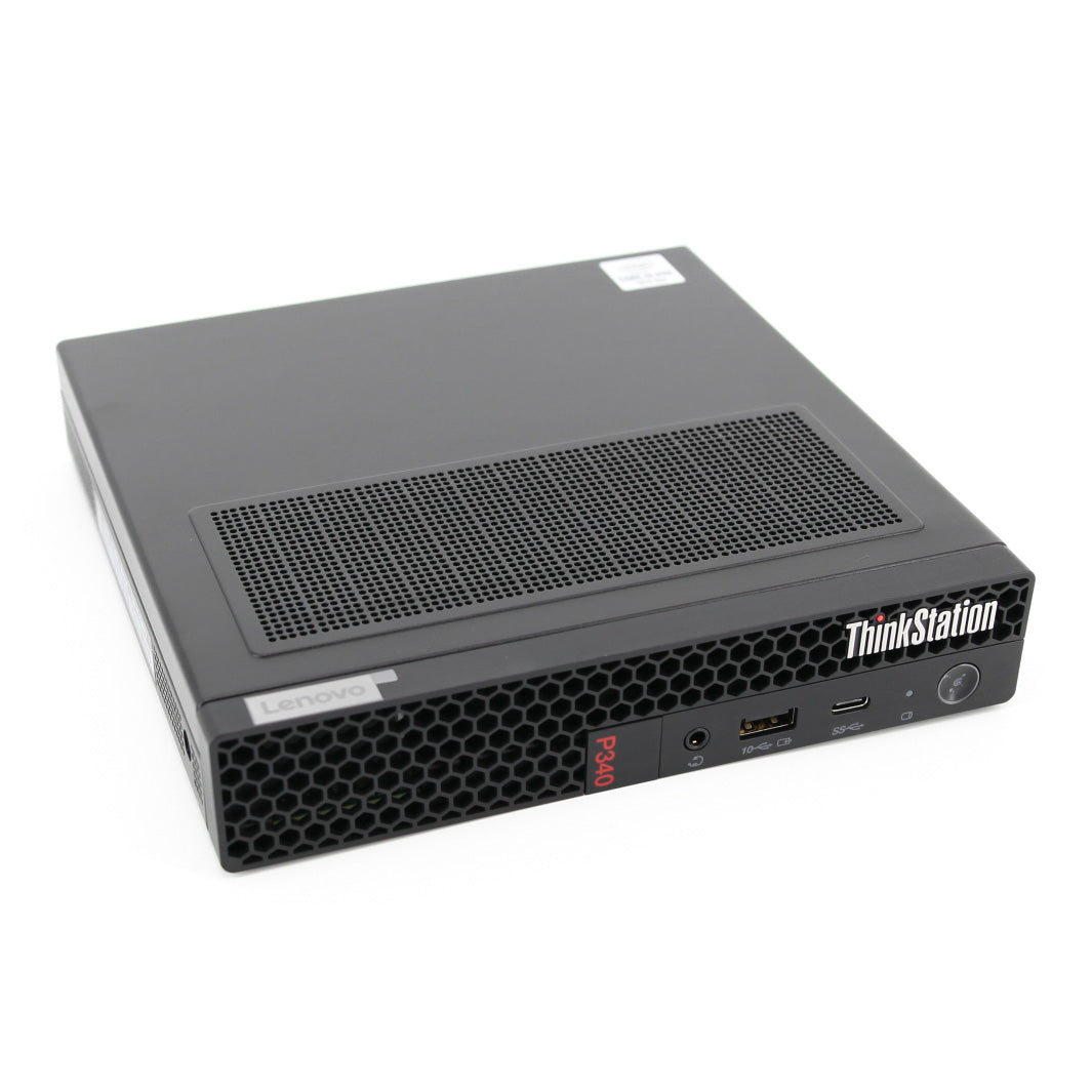 Lenovo ThinkStation P340 Tiny PC: 10th Gen Core i9-10900T 512GB 16GB RAM, NVIDIA - GreenGreenStoreUK