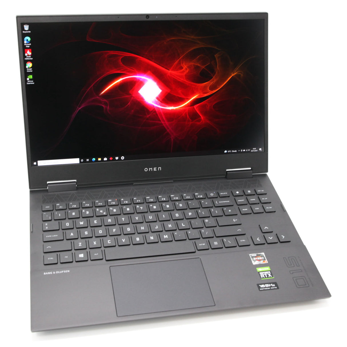 HP Omen 15 165Hz Gaming Laptop Ryzen 5800H RTX 3070, 1TB SSD