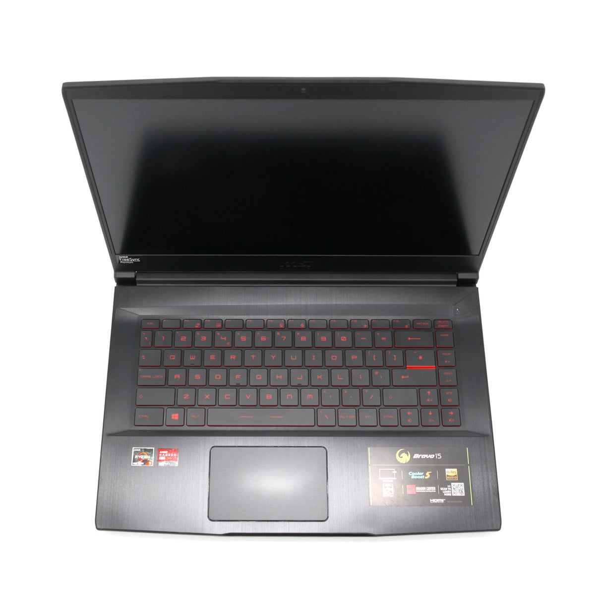 MSI Bravo 15 144Hz Gaming Laptop: Ryzen 5 4600H, 8GB, 256GB, RX 5500M, Warranty - GreenGreenStoreUK