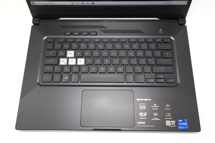 ASUS TUF Dash F15 15.6" Gaming Laptop: 11th Gen Intel, RTX 3070, 16GB RAM, 512GB - GreenGreen Store