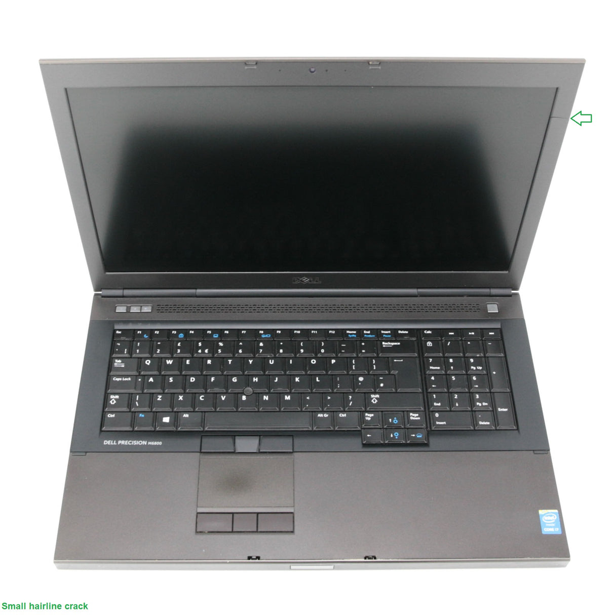 Dell Laptop Precision M6800: Core i7 4940MX 32GB RAM SSD HDD K5100M Warranty VAT - GreenGreen Store
