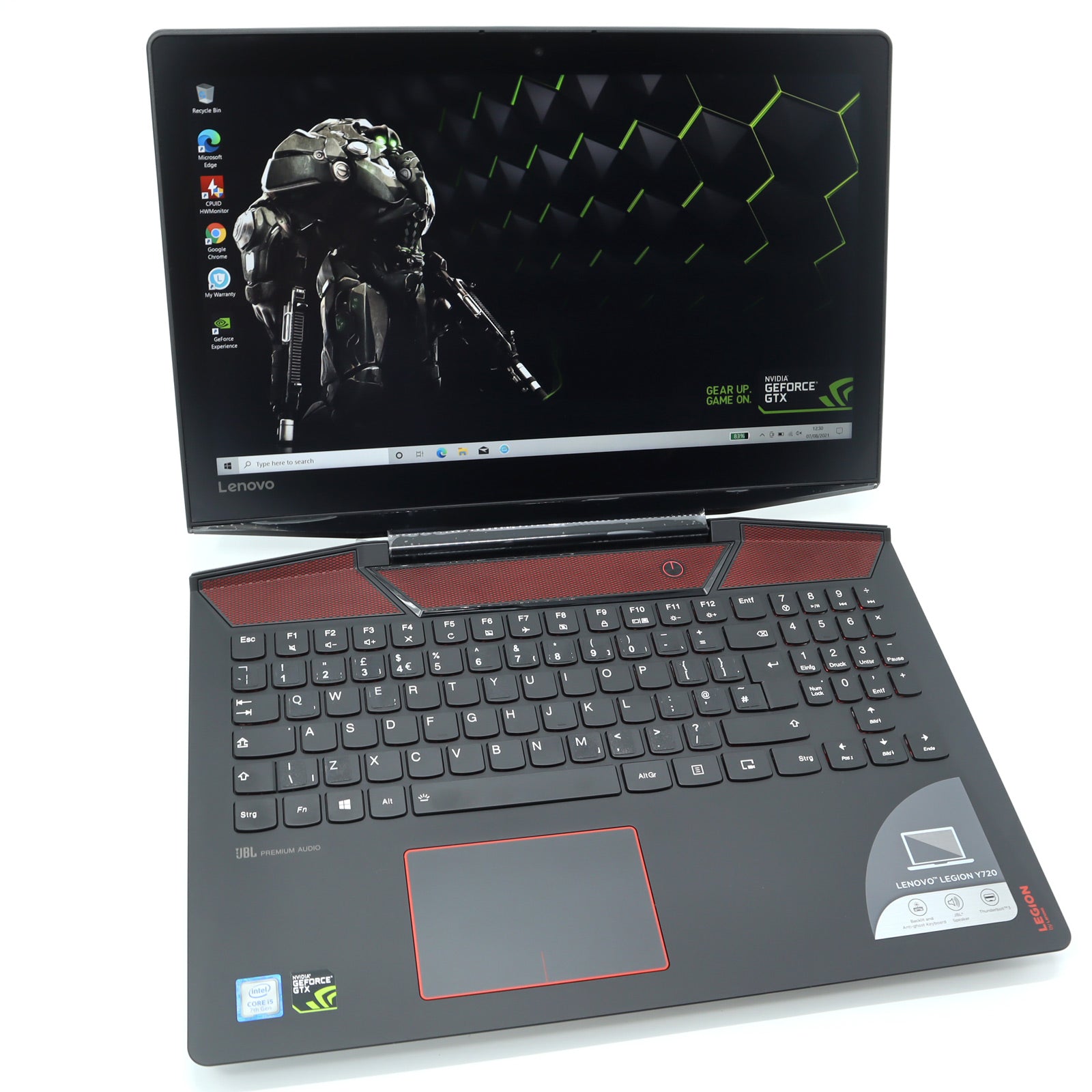 Lenovo Legion Y720 Gaming Laptop: GTX 1060, Core i5, 256GB, RAM