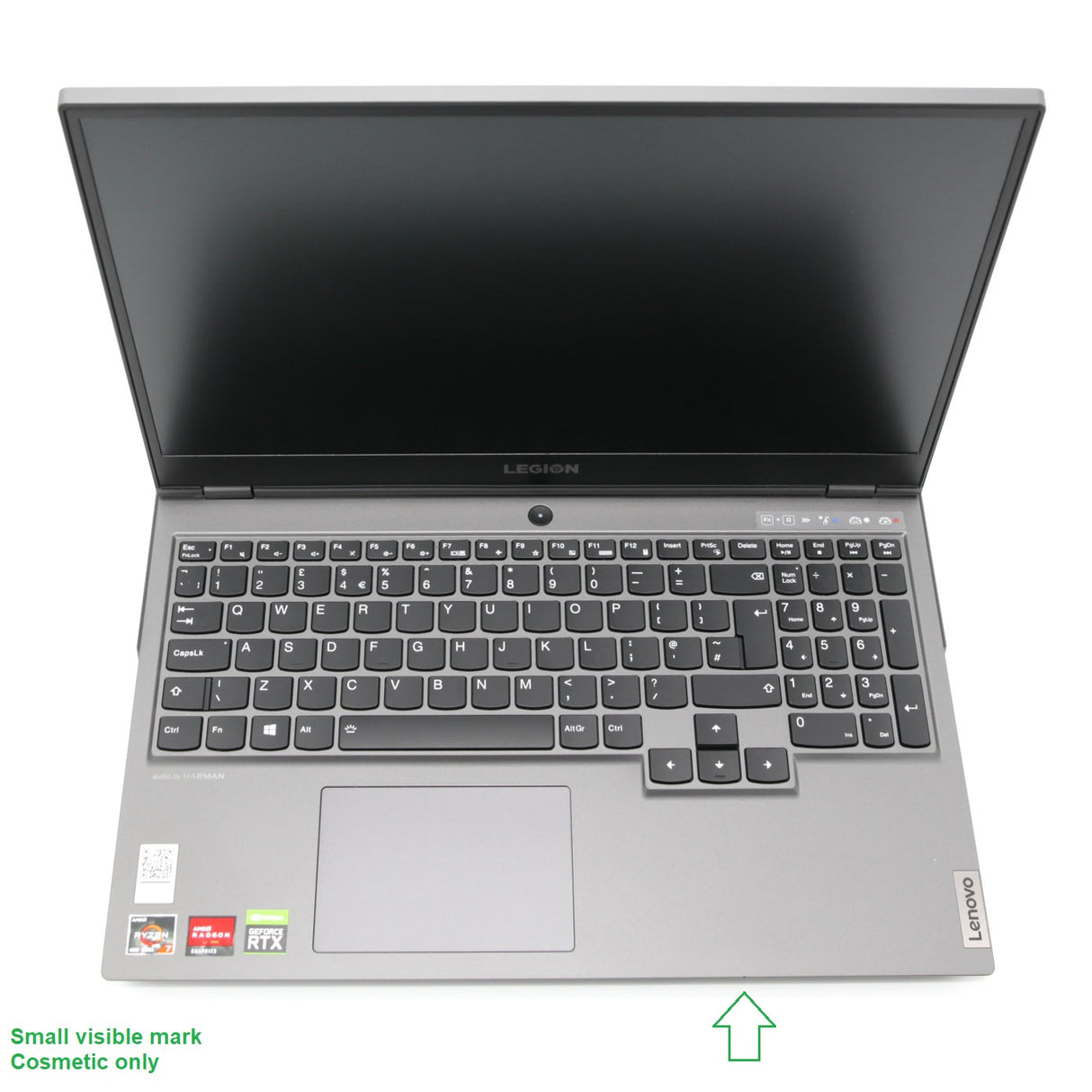 Lenovo Legion 5 Gaming Laptop: Ryzen 7 4800H, RTX 2060, 8GB RAM, 256GB, Warranty - GreenGreenStoreUK