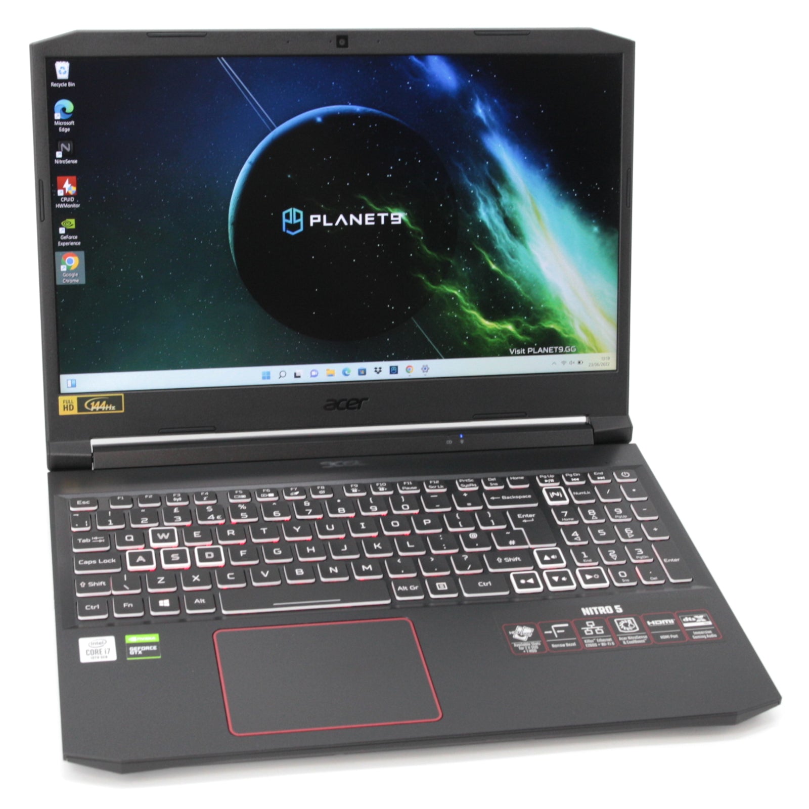 Acer Nitro 144Hz Gaming Laptop: 10th Gen i7, GTX 1660 Ti, 512GB