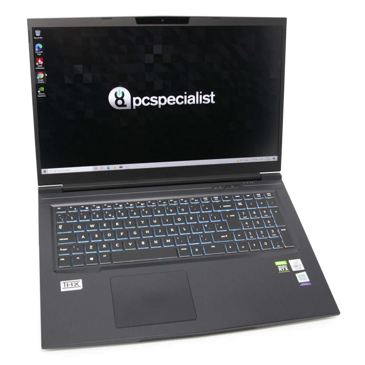 PC Specialist 17" 144Hz Gaming Laptop: i7-10750H, RTX 2060, 8GB, 500GB, Warranty - GreenGreen Store