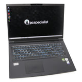 PC Specialist 17" 144Hz Gaming Laptop: i7-10750H, RTX 2060, 8GB, 500GB, Warranty - GreenGreen Store