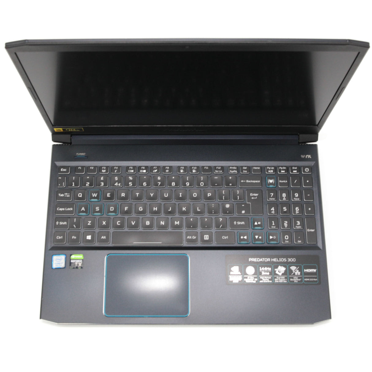 Acer Helios 300 144hz Laptop: i7 9th Gen, RTX 2060, 8GB, 1TB+256GB SSD, Warranty - GreenGreen Store