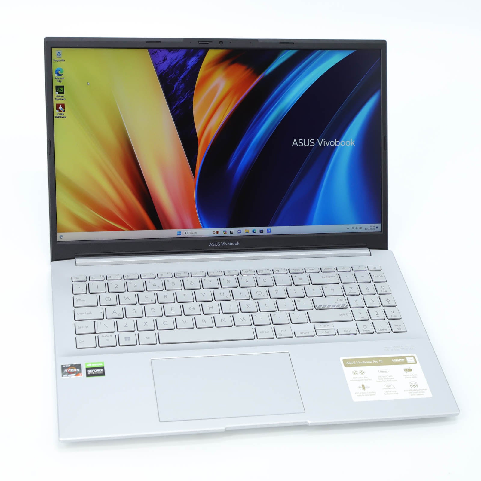 ASUS VivoBook Pro 15 Laptop: AMD Ryzen 7 6800HS 16GB 512GB ASUS VivoBook Pro 15 Laptop: AMD Ryzen 7 6800HS 16GB 512GB