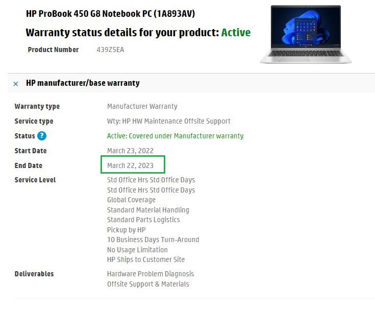 HP ProBook 450 G8 15.6" Laptop: 11th Gen Core i5, 16GB RAM, 256 SSD, Warranty - GreenGreen Store