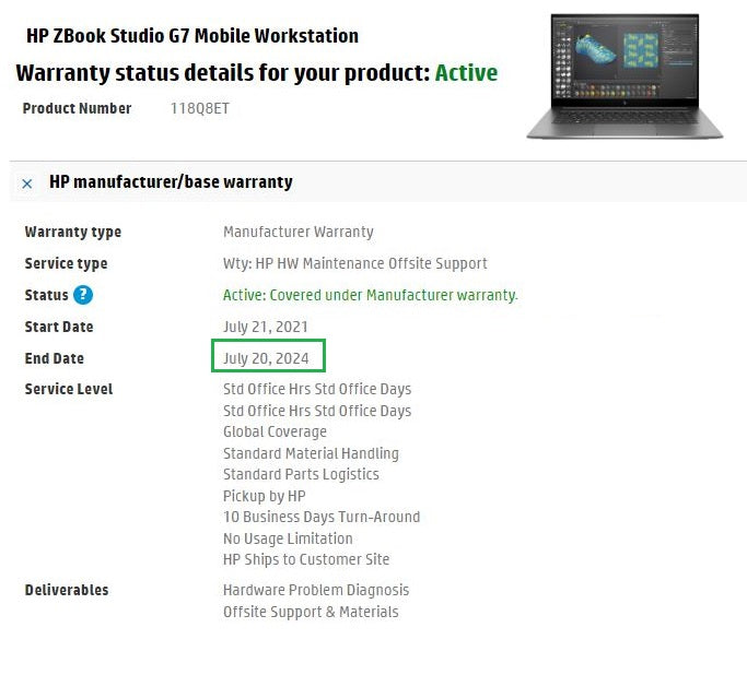 HP ZBook Studio G7 Laptop: 10th Gen Core i7, 16GB RAM 512GB SSD, NVIDIA Warranty - GreenGreen Store